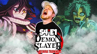 FINALLY BACK!! 🔥| Demon Slayer S4 E1 Reaction | Hashira Training Arc (To Defeat Muzan Kibutsuji)