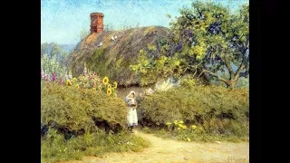 Helen Allingham (1848 – 1926) English artist  ( Victorian era) ✽ Francis Goya / Scarborough fair