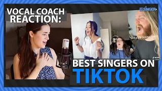 Vocal Coach REACTS to Viral Singers on TIKTOK | 30 Day Singer