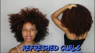 FROM MATTED TO DEFINED | How To Refresh A Wash N Go