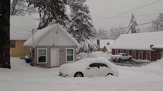 The Day after Christmas Snowstorm Fake-Out (Crestline, California - December 26, 2019)