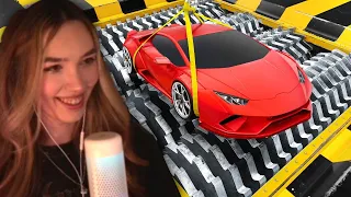 АЛИНА ВИ СМОТРИТ МИСТЕРА БИСТА: Lamborghini vs. Измельчитель