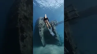 Exploring an old shipwreck ⛴