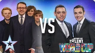 Only Boys Aloud vs Richard & Adam | Britain's Got Talent World Cup 2018