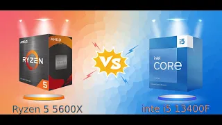 Ryzen 5 5600X vs Intel Core i5 13400F| which one is better?!🧐