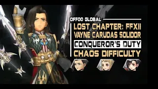 [DFFOO GL] Conqueror's Duty Pt. 14 (Vayne LC): CHAOS - Vayne/Penelo/Tifa