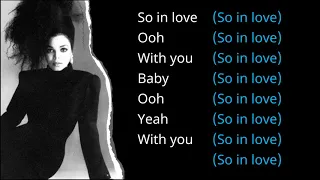 When I think of you - Janet Jackson (HD, 320kbps) w/lyrics