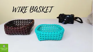 Wire Basket | Navaratri Gift | Wire Craft | Crafting Studio [ 2022 ]