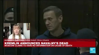 Russian opposition leader Alexei Navalny has died, prison authorities say • FRANCE 24 English