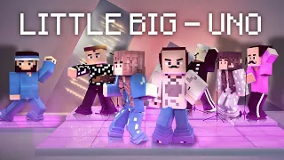 Little Big - UNO (Unofficial Minecraft Music Video)