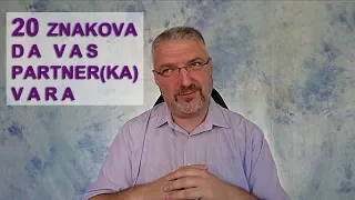 20 znakova da vas partner(ka) vara