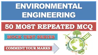 Environmental Engineering MCQ | Civil Engineering MCQ | Overseer | Tracer | KWA | SSCJE | Kerala PSC