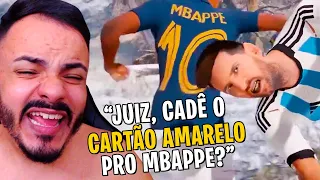 MESSI vs MBAPPE NO GOD OF WAR KKKKKKKKKKK - Cortes do GugaHell