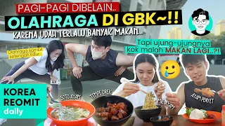 #BalikIndonesia - BILANGNYA OLAHRAGA.. TAPI BERAKHIR DENGAN MAKANAN.. 😝