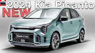 All NEW 2024 Kia Picanto GT-Line - FIRST LOOK interior, exterior