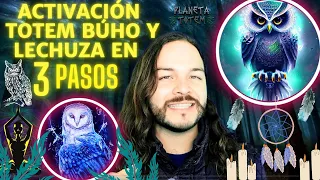 como activar a tu animal de poder búho y lechuza