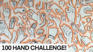 100 Hand Challenge!! #shorts