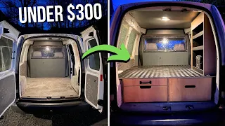 Volkswagen Caddy Conversion (UNDER $300!)