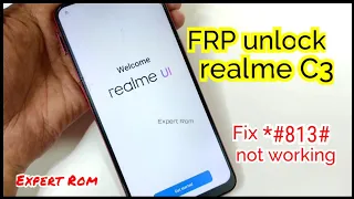 Realme C3 Unlock FRP Google Account Bypass Without Pc Fixed *#813# Not working Easy Way Method