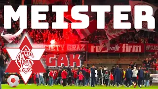 GAK 1902 Meister 🏆 und Aufstieg in die Bundesliga ⚽️ FEIERN ❤️