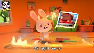 Fire Truck New Mission | Animals' Houses on Fire | Animation & Kids Songs collections | BabyBus