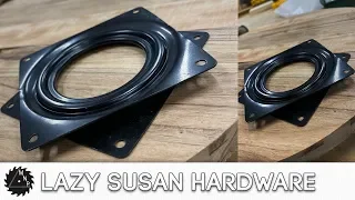 Installing Lazy Susan Hardware
