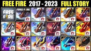 FREE FIRE 2017 TO 2023 STORY| FREE FIRE NEW EVENT| FF NEW EVENT TODAY| NEW FF EVENT|GARENA FREE FIRE