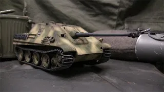 Old tank repair Episode #7, 1/35th scale Vintage Tamiya Jagdpanther rebuild restoration