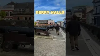 Derry Tour Part 1 - Walking the Derry City Walls #northernireland #londonderry