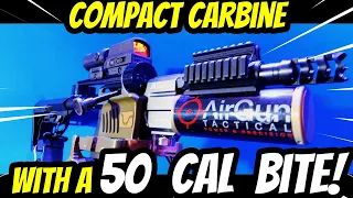 Bin Tac M50 AIR PISTOL Gets MASSIVE UPGRADES! Legal SBR is AIR POWERED?! 50 cal PCP Airgun Carbine!