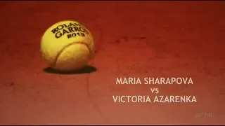 First Screaming Contest in Tennis - Sharapova vs Azarenka (watch until the end!)