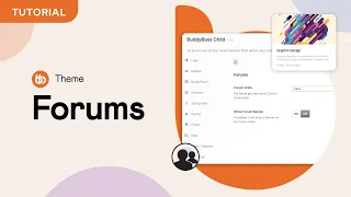 How to customize your website's Forum in Theme options?