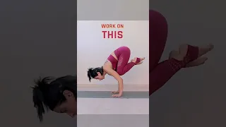 a Key Exercise for CROW to HANDSTAND press - link yoga poses