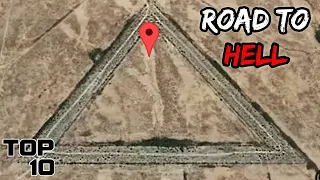 Top 10 TERRIFYING Things Google Earth Doesn't Want You To See