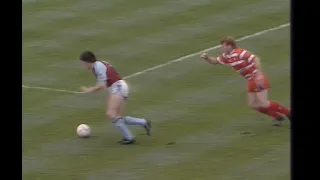 GORDON COWANS WINNING GOAL - ASTON VILLA V CHELSEA - 1990 ENGLISH FIRST DIVISION FOOTBALL