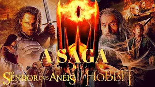 A Saga O Senhor dos anéis e Hobbit - Ordem cronológica