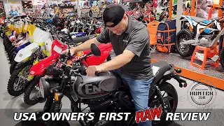 2023 Royal Enfield Hunter 350 // USA Owner's First Ride Review (RAW)