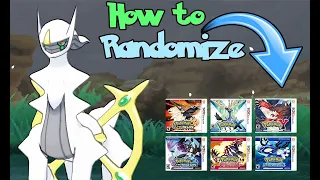 How to easily RANDOMIZE ANY 3DS and DS Pokémon Game in 4 minutes! USUM, SuMo, ORAS, X and Y!