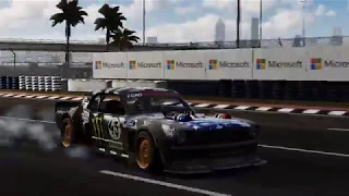 Forza Motorsport 7/ drift montage Dubai hill circuit  and Ken Block car