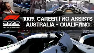 THIS WAS INTENSE! - F1 2019 GAME - 100% Career - Australia - Qualifying