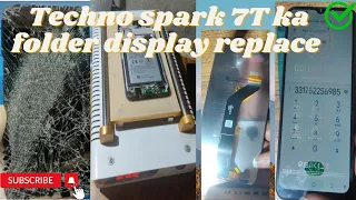 Techno Spark 7T LCD Replacement || Tecno Spark 7 Display Replacement || Restoration @opyttelecom