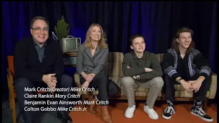 Son of a Critch stars Mark Critch, Claire Rankin, Benjamin Evan Ainsworth and Colton Gobbo talk S3