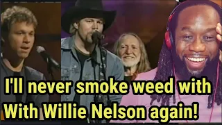 WILLIE NELSON | TOBY KEITH | SCOTT EMERICK - I'll never smoke weed with Willie Nelson again REACTION