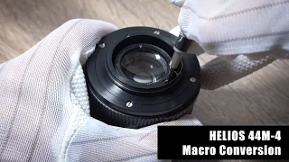 Helios 44M-4 Macro Lens Transformation