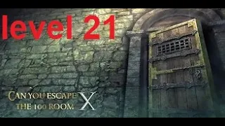 [Walkthrough] Can You Escape The 100 room X level 21 - Complete Game
