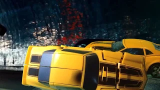 Transformers (2007) Bumblebee Scans New Camaro - Stop Motion
