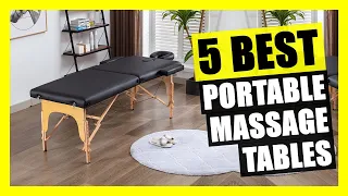 TOP 5: Best Portable Massage Table in 2023 | Folding Spa Beds