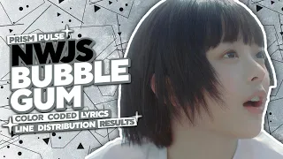 NewJeans - 'Bubble Gum' | Color Coded Lyrics + Line Distribution Results | ʚ ɞ