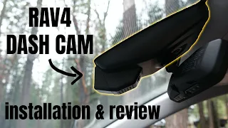 FitCamX RAV4 Dashcam Installation & Review