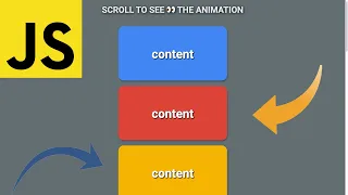 Scroll Animation | JavaScript